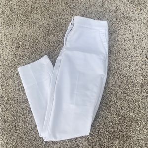 Express White Ankle Pant